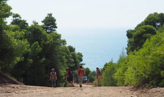 Chalkidiki, Wandern