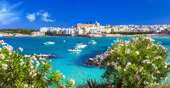 Blick auf Otranto