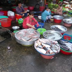 Markt in Vietnam