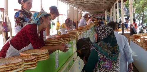 Traditioneller Markt, Usbekistan