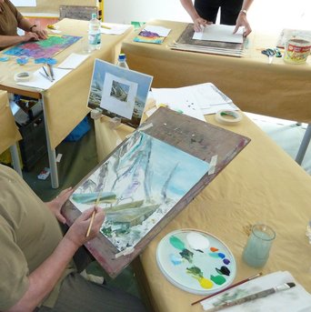 Malprozess Kreativkurs