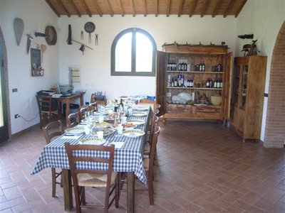 traditionelles Wohnzimmer, Olivenbauer