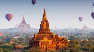 Ballonfahrt über Bagan