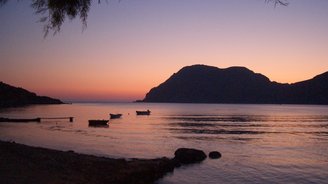 Patmos Sonnenuntergang
