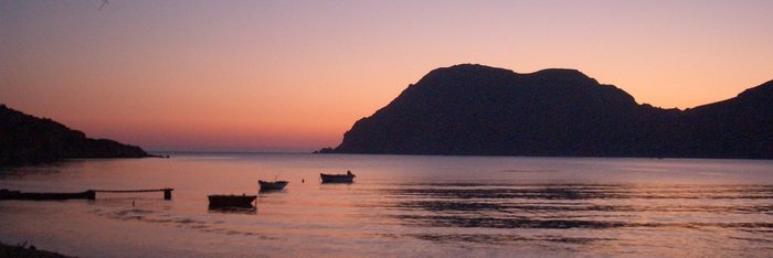 Patmos Sonnenuntergang