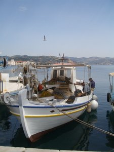 Gythio Fischerboot, Griechenland