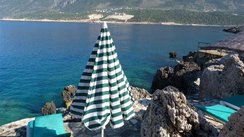 Bucht am Meer in Lykien