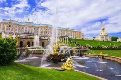 Peterhof in St Petersburg