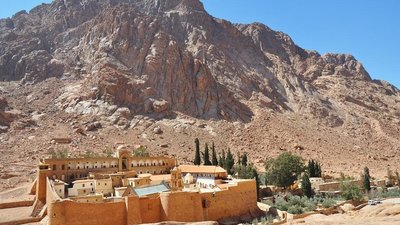 Katharinenkloster im Sinai Gebirge, Ägypten