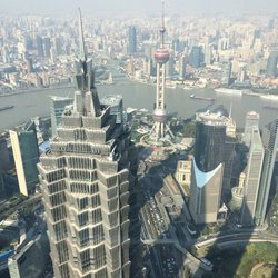 Ausblick von WFC, Reisebericht Shanghai