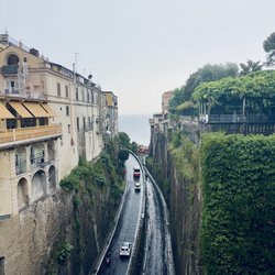 Piazza Tasso Platz im Zentrum von Sorrento