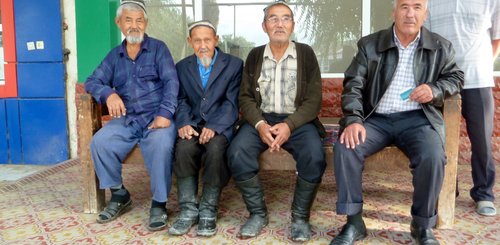 Gastfreundliche Menschen vor Ort, Usbekistan