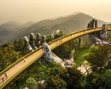 Vietnam Rundreise Goldene Brücke