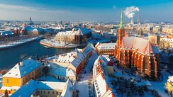 Winter in Polen