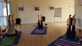 Ruegen_Yoga_in_Juliusruh während Corona