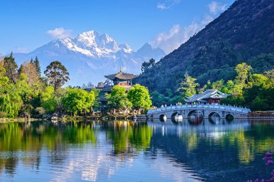 Lijiang Teich des schwarzen Drachens, Yunnan 