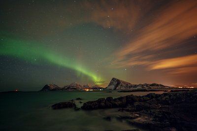 Aurora Borealis auf Island