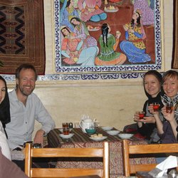 Teehaus im Iran