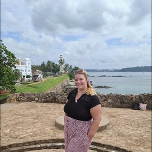 Unsere Mitarbeiterin Felicitas in Galle