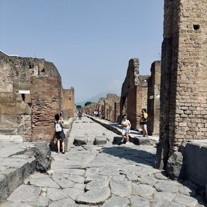 Verschüttete Stadt Pompeji