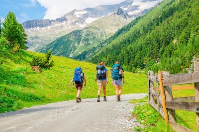 Wanderer Südtirol