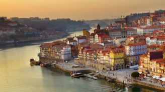 Ausblick auf die Altstadt, Portugal