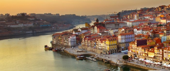 Ausblick auf die Altstadt, Portugal