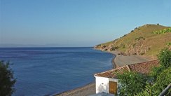 Aussicht Bucht, Lesbos