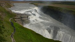Gullfoss Wasserfall auf Island