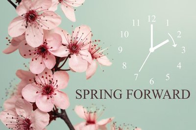 Spring forward Zeitumstellung