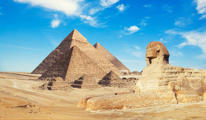 Pyramieden, Ägypten