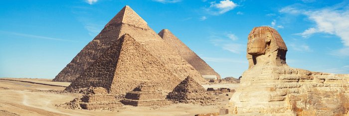 Pyramieden, Ägypten