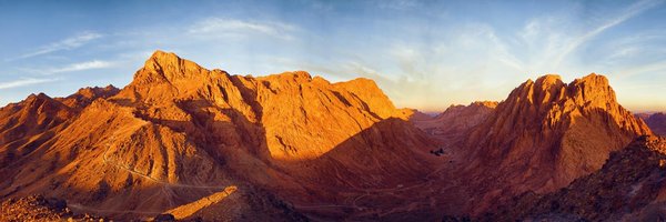 Sonnenaufgang im Sinai, Ägypten