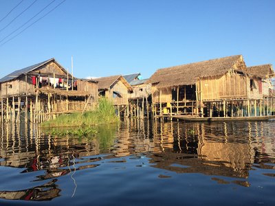 Stelzenhaeuser-Inle-See, Myanmar