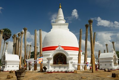 Sri Lanka Sehenswürdigkeiten Koenigsstadt Anuradhapura
