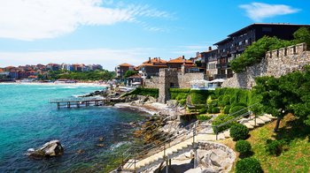 Küste von Sozopol, Bulgarien