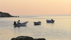 Fischer auf dem Meer, Patmos