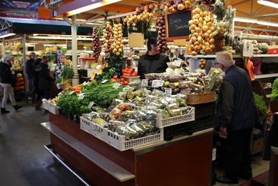 Marktstand in Riga