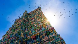 Südindien: Meenakshi Tempel