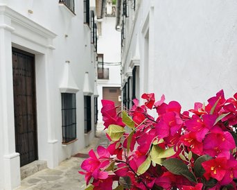 Weißen Dörfer in Grazalema in Andalusien 