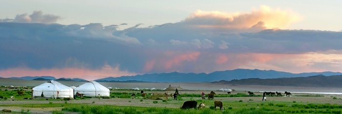 Mongolische Landschaft