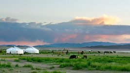 Mongolische Landschaft