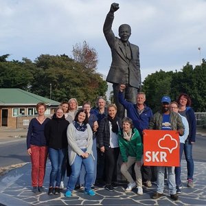 Gruppenfoto Nelson Mandela-Gefängnis