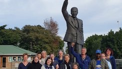 Gruppenfoto Nelson Mandela-Gefängnis