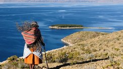 Titicaca See, Bolivien