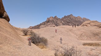 Der imposante Inselberg Spitzkoppe