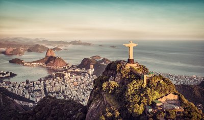 Christo Statue in Rio de Janeiro, Brasilien