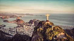 Christo Statue in Rio de Janeiro, Brasilien