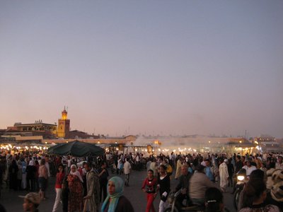 Marrakesch bei Nacht