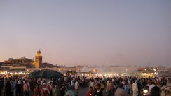 Marrakesch bei Nacht